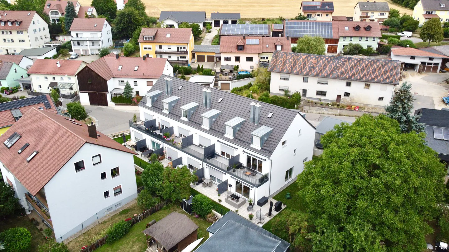 Reihenhausanlage in Lappersdorf — Ansicht 2